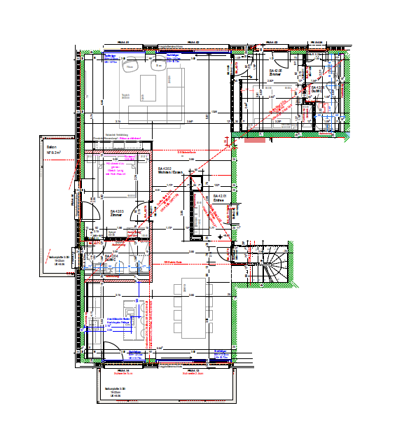Floor detail plan