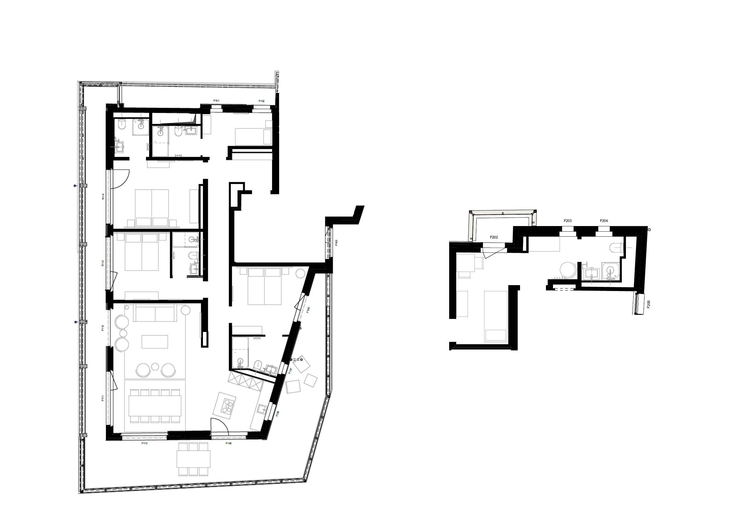 Floor detail plan